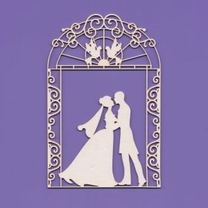 Tekturka Crafty Moly Wedding Day Para Młoda 2 G12